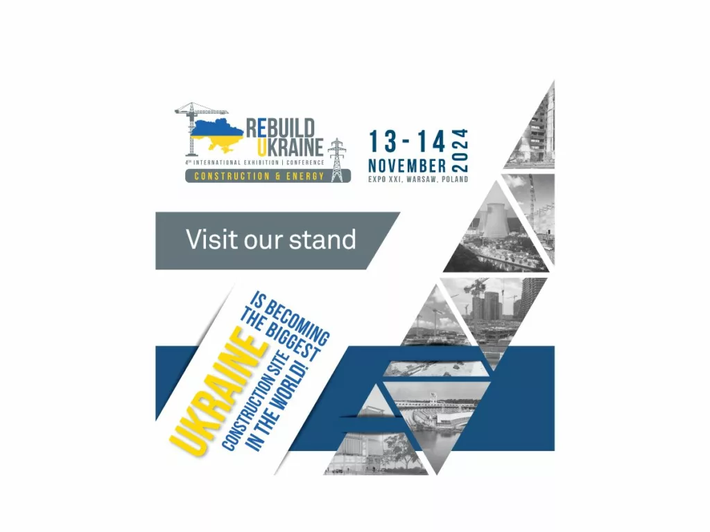 The Mecmetal Expo team will be attending ReBuild Ukraine 2024 on November 13-14 in Warsaw, Poland. Meet our team at events and expos